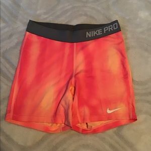 Nike Pro shorts girls XL